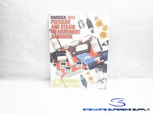 OMEGA PRESSURE AND STRAIN MEASUREMENT HANDBOOK 1984 VINTAGE EXCELLENT - Picture 1 of 5