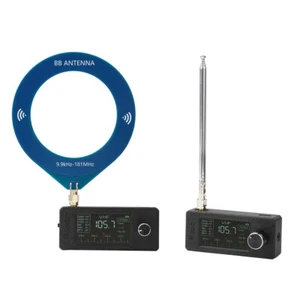SI4732 Tragbares Radio 1,9 Zoll IPS Bildschirm LSB USB AM FM Mini Radio mit Antenne - Bild 1 von 21