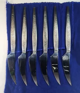 Arthur Salm Messerset • 6 Tafel-/Steakmesser rostfrei Japan - The Dynasty - Bild 1 von 6