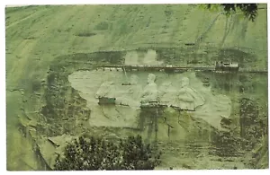 HISTORISCHER STEINBERG Park Schnitzerei Davis Lee Jackson Pferd Alabama Postkarte - Bild 1 von 2