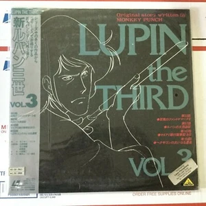 Lupin III Part 2 Vol. 3_Japanese LD_eps. #53, 67, 143, 154_VHTF_has obi - Picture 1 of 5