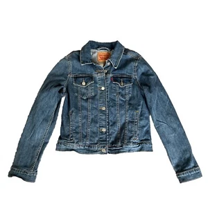 Levi's Strauss Trucker Jean Jacket Men's Size LARGE Levi Denim WPL-423 CA00342 - Picture 1 of 8
