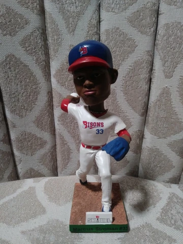 NEW! BUFFALO BISONS Marcus Stroman Bobblehead, Blue Jays, Mets, Cubs, MLB, AAA Cover