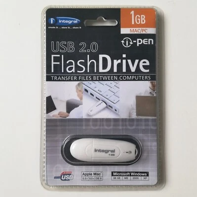 Integral 1 GB High Speed USB 2.0 Flash Drive Memory Stick  - Image 1 of 4