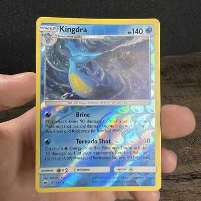 Kingdra 31/147 Burning Shadows Reverse Holo Pokemon Card Rare - Image 1 of 4