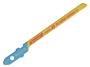 Paquete de hojas de sierra de calar de corte de metal Starrett 5 TPI 24 longitud 50 mm onduladas BU224S-5 - Imagen 1 de 1