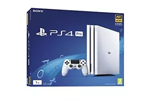 Sony PlayStation 4 Pro 1TB White PS4 Console Very Good 9E - Picture 1 of 3