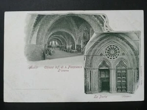 Cartolina Assisi Chiesa Inferiore di S. Francesco Vedutine L35 - Imagen 1 de 1
