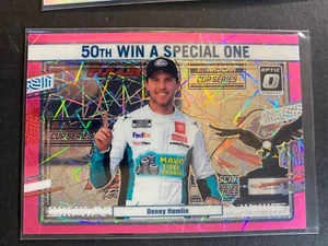 Denny Hamlin - 2024 NASCAR "Season Highlights" "Pink" #190 Serial #07/79 - Picture 1 of 2