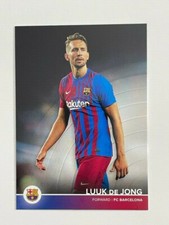 Topps FC Barcelona Team Set 2021/22 Trading Card Luuk De Jong