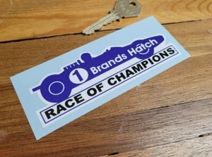 Brands Hatch Race of Champions Car Sticker 4.75" Racing Race Track Circuit - Picture 1 of 1