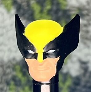 Marvel Legends Wolverine Head Yellow & Black Suit Custom 1:12 6”
