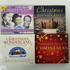 Christmas CD Box Set Lot 4 PACK Downtown Abbey Sinatra Como Crosby Lanza Martin