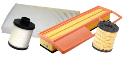 KIT 4 FILTRI TAGLIANDO FIAT PUNTO IDEA LANCIA MUSA YPSILON 1.3 MULTIJET PURFLUX - Immagine 1 di 3