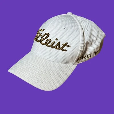 Titleist Pro V1 FJ New Era White Golf Cap Embroidered Logo Large - XLarge - Image 1 of 4