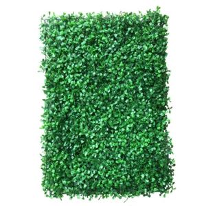 12 Pcs Artificial Boxwood Wall Hedge Mat Decor 40*60cm Panel Outdoor Grass Fence - Picture 1 of 11
