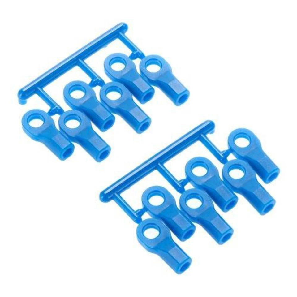 "RPM Traxxas Short Rod Ends, Blue"