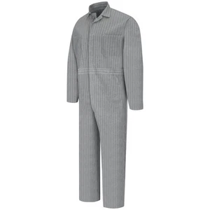 Red Kap Button-Front Cotton Coverall - Picture 1 of 4