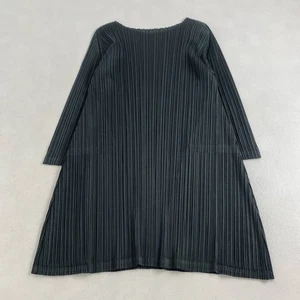 Pleats Please Issey Miyake Tunic Dress with Pleats Japan Women’s Size M Rare - Picture 1 of 7