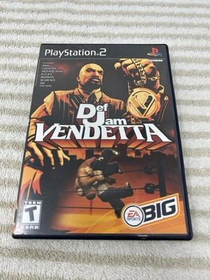 Def Jam Vendetta (PlayStation 2 PS2) Complete CIB With Reg - Tested - Authentic - Image 1 of 4
