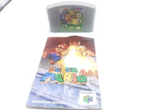 Super Mario 64 (N64 Nintendo 64 1996) Original Cartridge & Handbuch getestet - Bild 1 von 4
