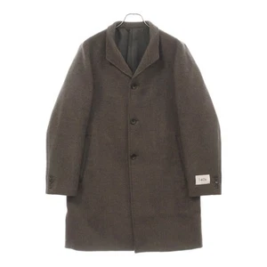 JOURNAL STANDARD WOOL CHECK CHESTER COAT BROWN 21-020-600-2000-3-0 Used f807f709 - Picture 1 of 8