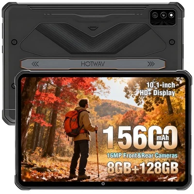 HOTWAV R6 Pro Outdoor Tablet 15600mAh 8GB+128GB 16-Megapixel-Front- und Rückkame - Bild 1 von 4