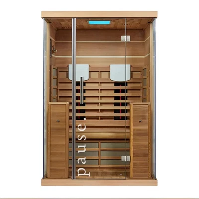 Ihealth (since rebranded to Found Space) Full-Spectrum Infrared 2-person sauna. - Image 1 of 4