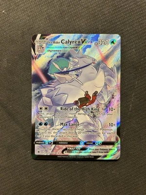 Pokemon TCG Ice Rider Calyrex Vmax TG15/TG30! NM Condition! See Description! - Image 1 of 2