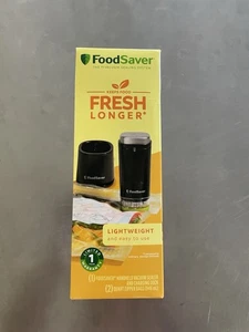 NUEVO FoodSaver Sellador Aspirador de Alimentos Portátil Negro con Base de Carga Modelo FS1110 - Imagen 1 de 7