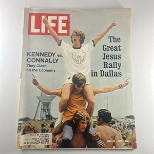 Vtg Life Magazine June 30 1972 Great Jesus Rally Dallas Kennedy Connaly Economy - Picture 1 of 7