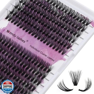 Hágalo usted mismo Racimos de pestañas para extensiones de pestañas: ultraligero, natural, esponjoso, manga - Imagen 1 de 5