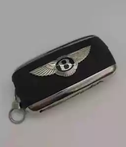 Cut Key Oem Bentley Continental GTC Flip Key Fob Remote Transmitter Valet 2 Butt - Picture 1 of 3