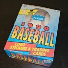 1990 Fleer Baseball Factory Sealed 36 Packs Hobby Wax Box - View Our Other Boxes