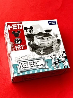 2024 Takara Tomy Tomica Disney Motors DREAM SAILOR MICKEY MOUSE 181 Diecast NEW! - Image 1 of 4