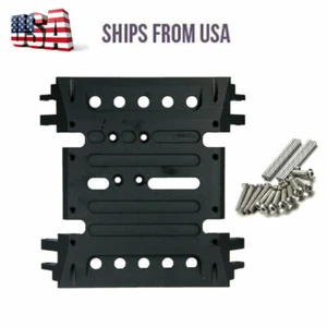 CNC Aluminio Centro Gearbox Placa deslizante para Axial Wraith 90018 1/10 RC Crawler US - Imagen 1 de 2