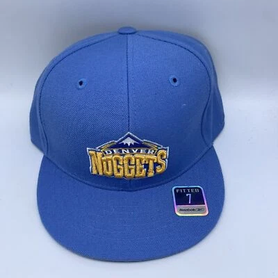 Vintage Denver Nuggets NBA 6 7/8 Reebok Hat Fitted Cap Youth - Image 1 of 4