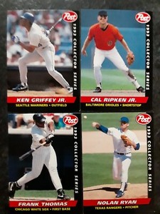 1993 Post Baseball collectors series factory sealed complete 30 card set NM