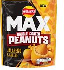 Walkers Max Double Coated Peanuts Jalapeno & Cheese 175g