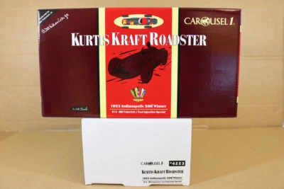 CAROUSEL 1 4553 KURTIS CRAFT ROADSTER 1953 INDIANAPOLIS WINNER BILL VUKOVICH 14 - Image 1 of 3