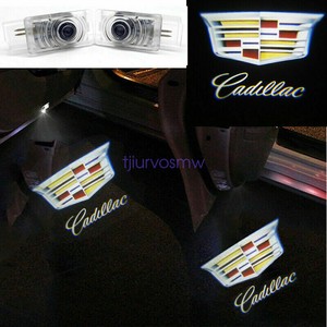 LED Logo Door Ghost Shadow Projector Lights For Cadillac SRX ATS XTS XT4 XT5 CT6