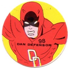 DAN DEFENDER #98 CHROME SUPERHEROES OVALTINE MARVEL SUPER HERO 1983 REYAUCA