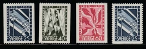 Sweden    1953   Sc # 452-55   Telephone   MNH   OG - Picture 1 of 1