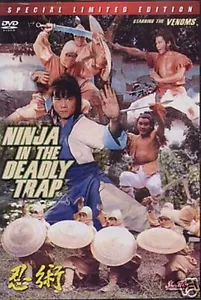 Ninja In The Deadly Trap Hong Kong RARE Kung Fu Martial Arts Action movie - NEW - Picture 1 of 1
