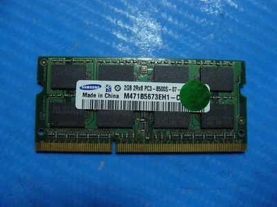 MacBook A1278 Samsung 2Gb Memory Ram pc3-8500s M471B5673EH1-CF8 - Image 1 of 2