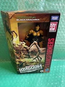 Transformers Kingdom Deluxe Blackarachnia. War For Cybertron. New FREEPOST UK - Picture 1 of 4