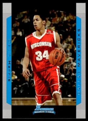 2004-05 BOWMAN ROOKIE Devin Harris Dallas Mavericks - Image 1 of 2
