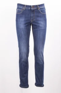 MClassics JEANS 5 TASCHE DENIM STRETCH REGULAR FIT LAVAGGIO MEDIO UNIFORME - Foto 1 di 6