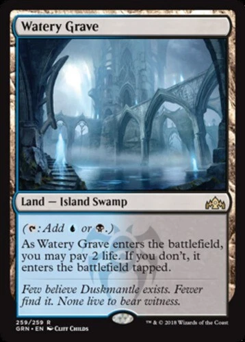 1x Watery Grave NM-Mint, English Guilds of Ravnica MTG Magic - Image 1 of 1