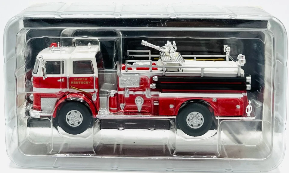 EBOND Modellino Vigili Del Fuoco Camion Seagrave K-Type Pumper - 1:64 - 0399 - Immagine 1 di 1